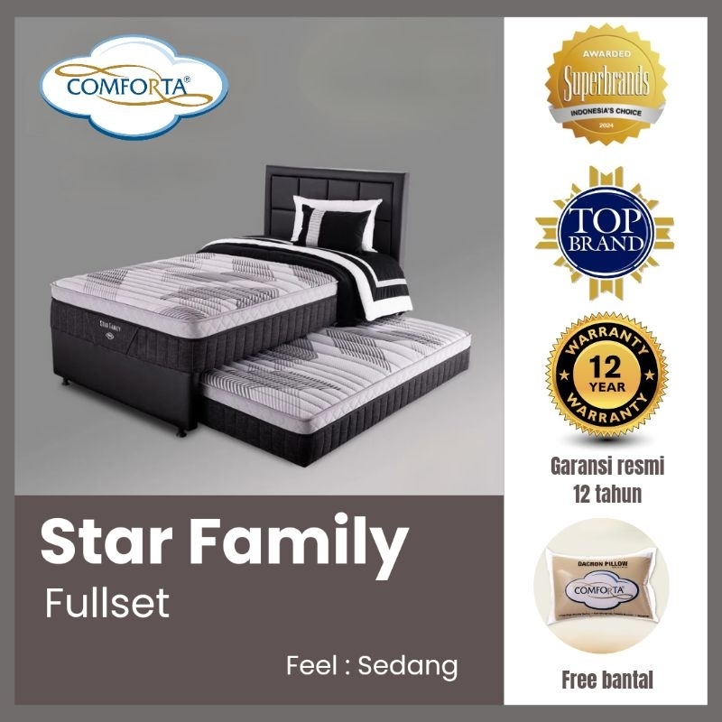 Kasur Springbed Comforta - STAR FAMILY (Kasur Sorong)