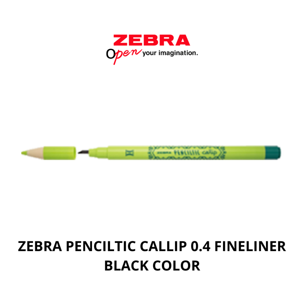 

ZEBRA PENCILTIC CALLIP BLACK / BALLPOINT CALLIGRAPHY TIC