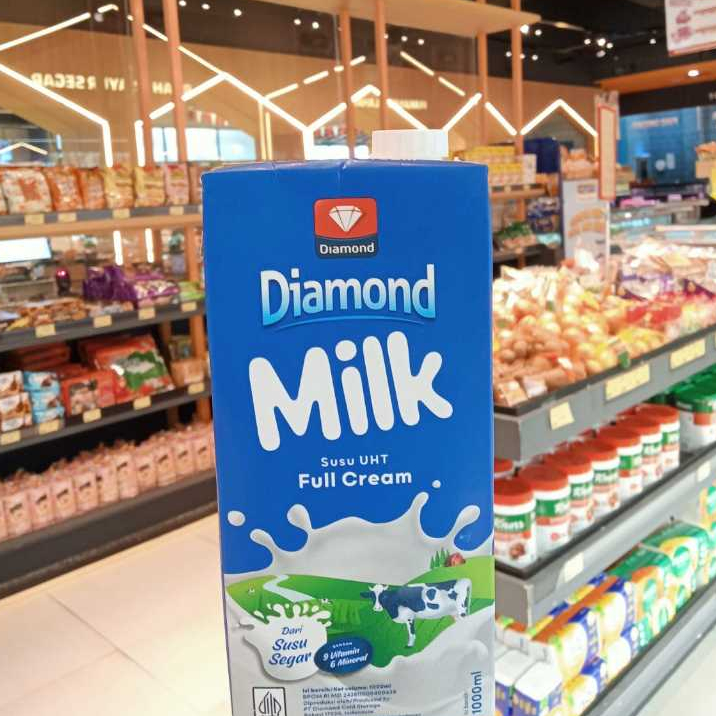 

DIAMOND UHT MILK FULL CREAM 1L