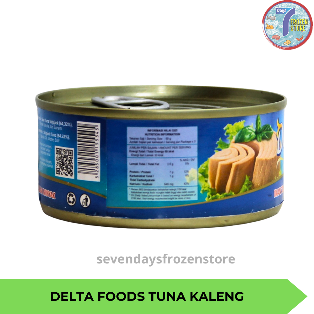 

RB Delta Foods Ikan Tuna Dalam Minyak Canola Kaleng 165 gr