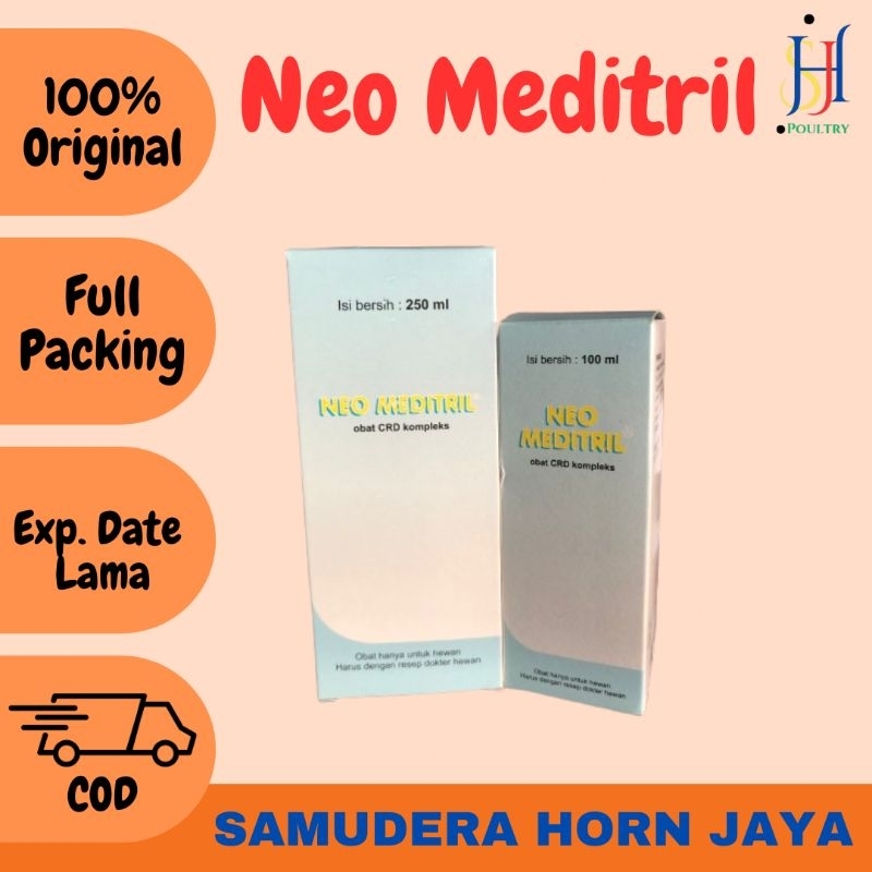 Neo Meditril Obat Ayam CRD Snot Ngorok Medion