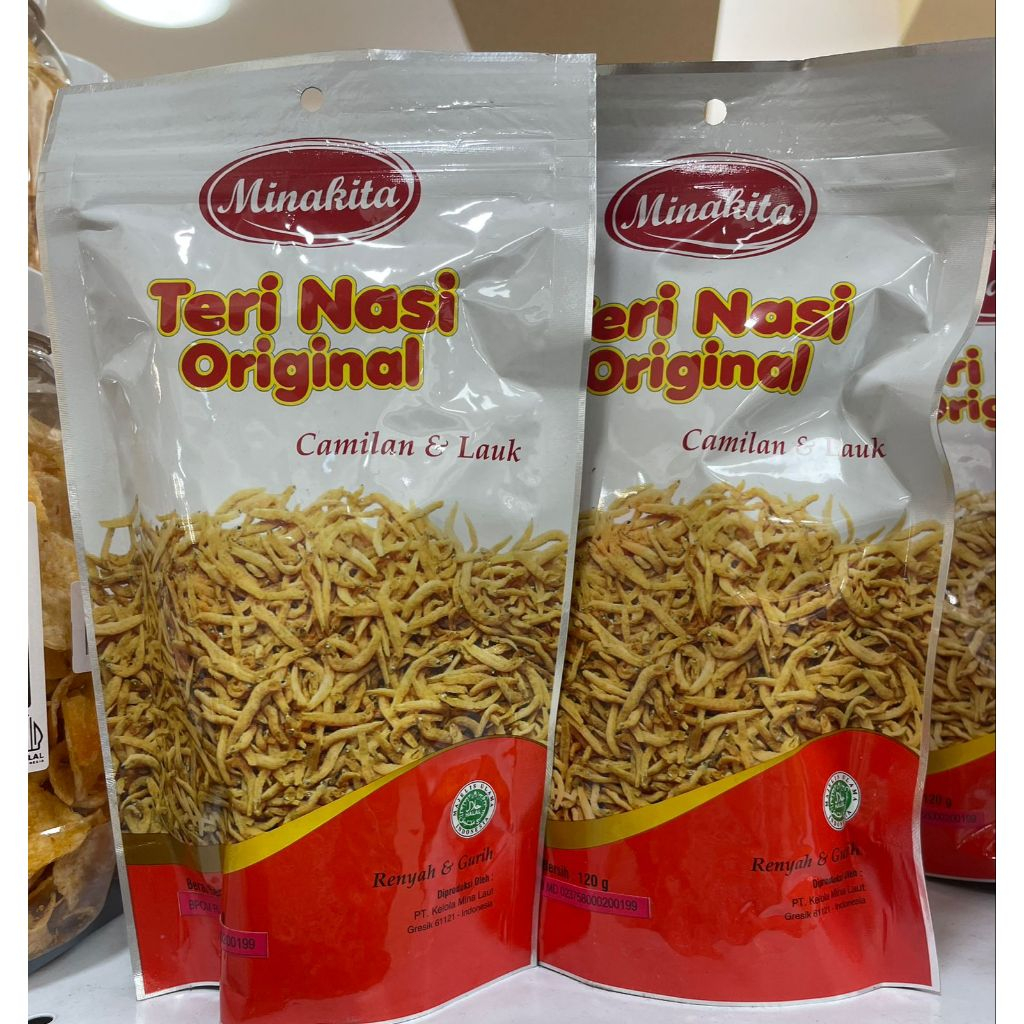 

minakita teri nasi original dan balado