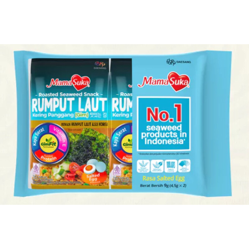 

mama suka Rumput Laut Salted Egg isi 2