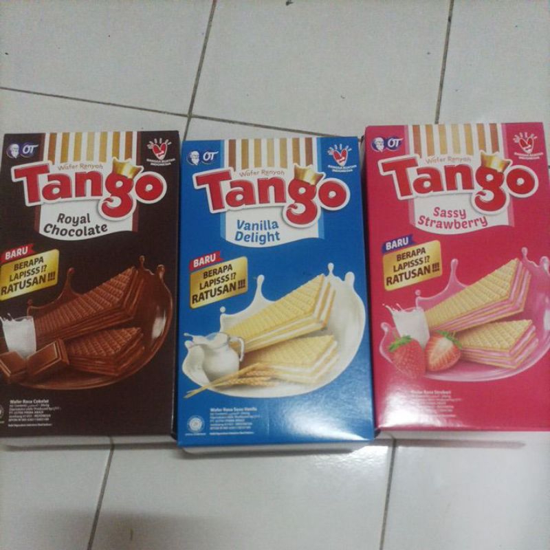 

Tango box wafer tango coklat vanila