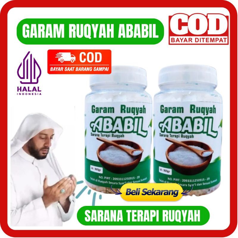 

GARAM RUQYAH ABABIL 300 GR - GARAM RUKIYAH ABABIL GARAM RUQYAH PEMBUKA AURA REZEKI KARIR USAHA GANGGUAN SIHIR DAN JIN