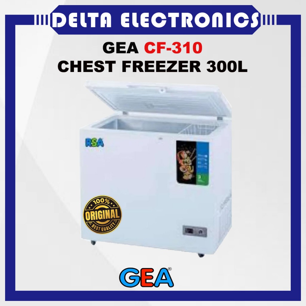 RSA CF310 Chest Freezer 300 Liter CF 310 - Putih