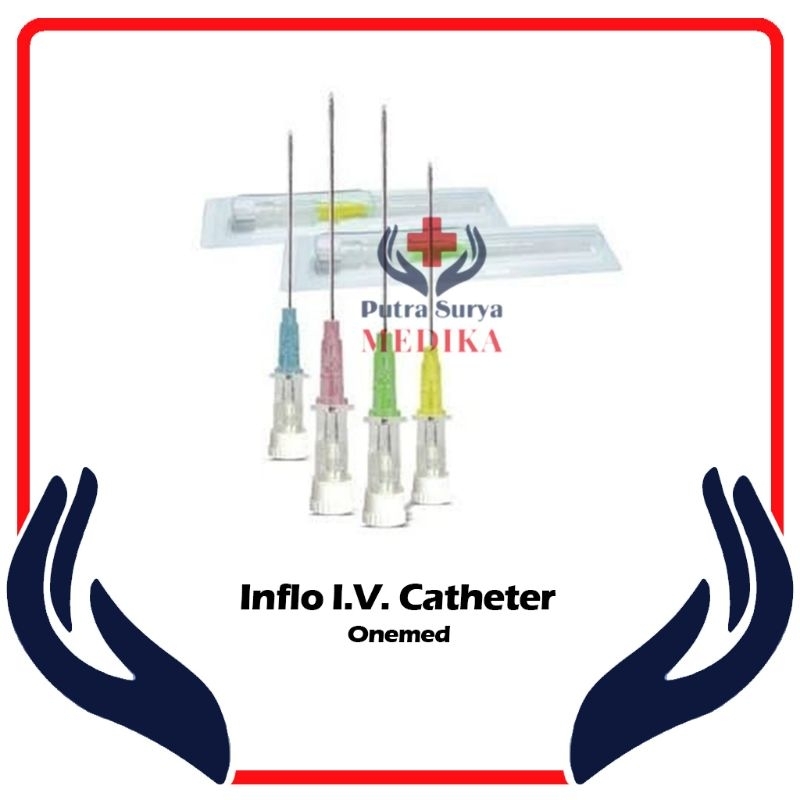 Inflo IV Catheter OneMed Abocath 22G 24G 26G Ecer