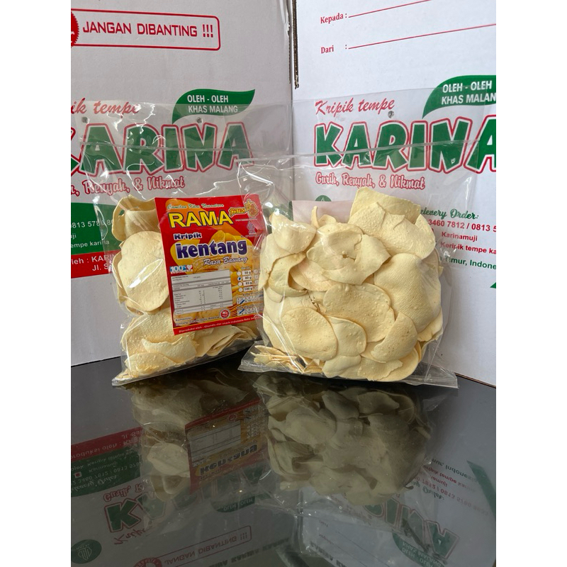 KERIPIK KENTANG CAP RAMA oleh oleh khas malang