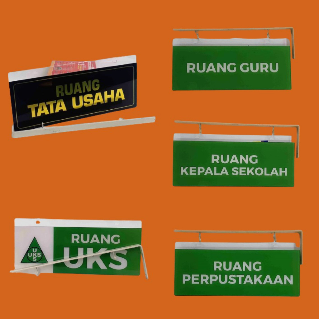 

Akrilik Nama Ruang Gantung Sekolah | Ruang Uks - Ruang Perpus - Ruang Guru - Ruang Kepsek - Ruang TU