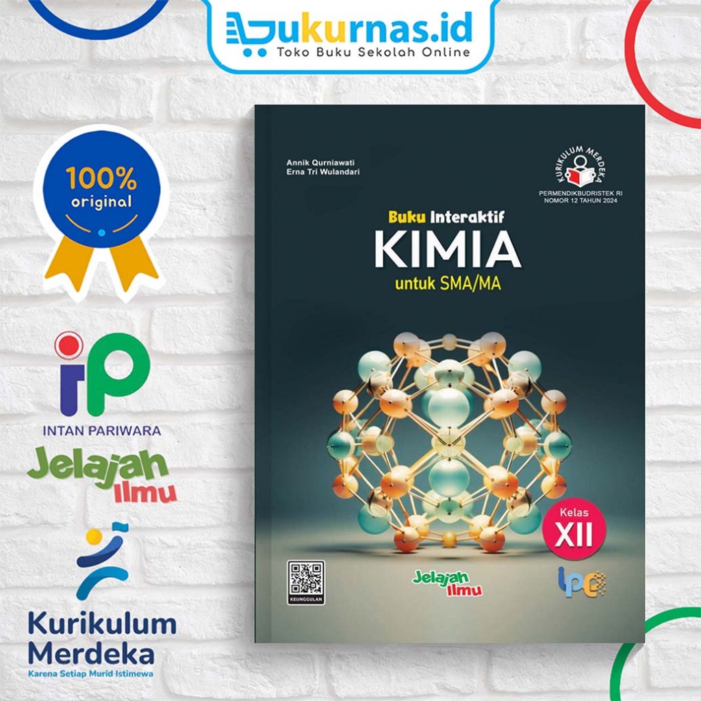 Buku Siswa Pendamping(Buku Interaktif) Kimia SMA/MA kelas 12 Kurikulum Merdeka - Intan Pariwara