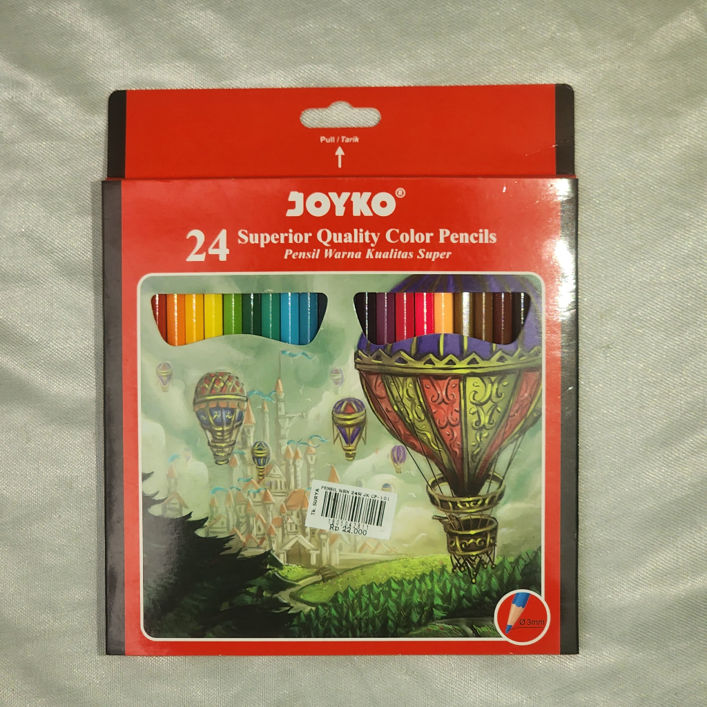 

JOYKO | Pensil Warna | 24 Warna CP-101