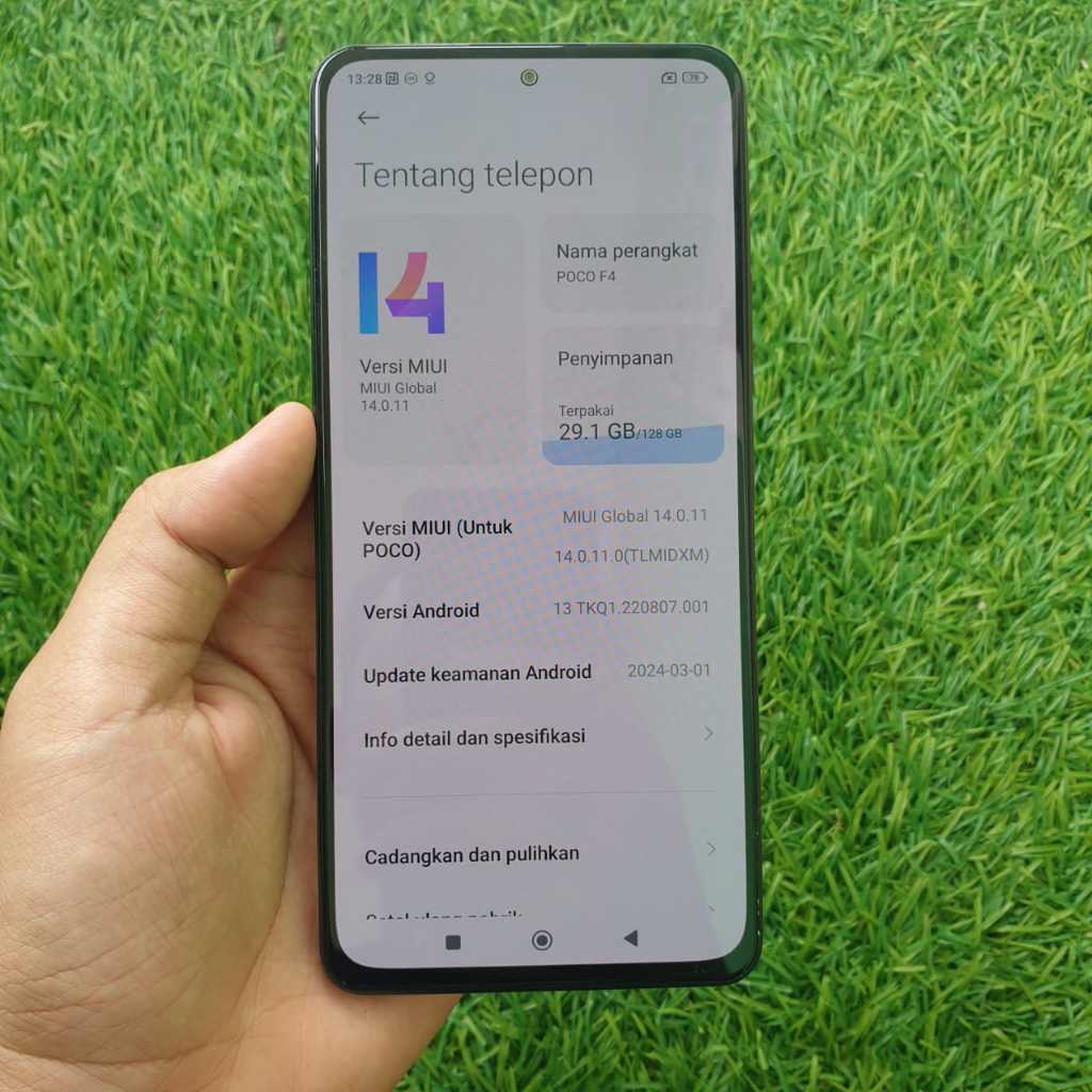 POCO F4 SECOND 6/128GB 8/256GB HP SECOND HP SEKEN HP BEKAS HP MURAH