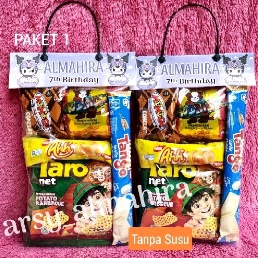 

Paket Snack Ulang Tahun/ Paket Snack Ultah /Bingkisan Snack Murah