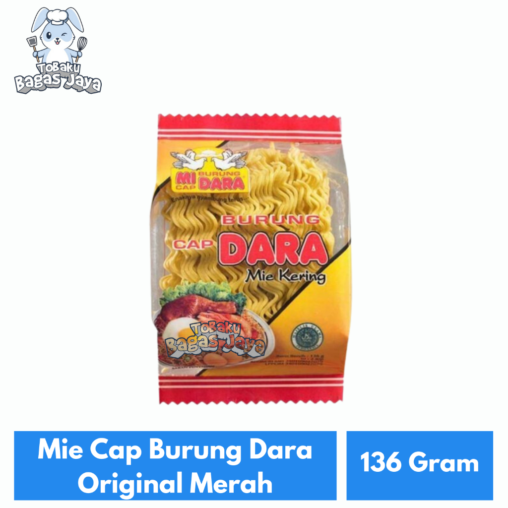 

Mie Cap Burung Dara Original Merah 136 Gram