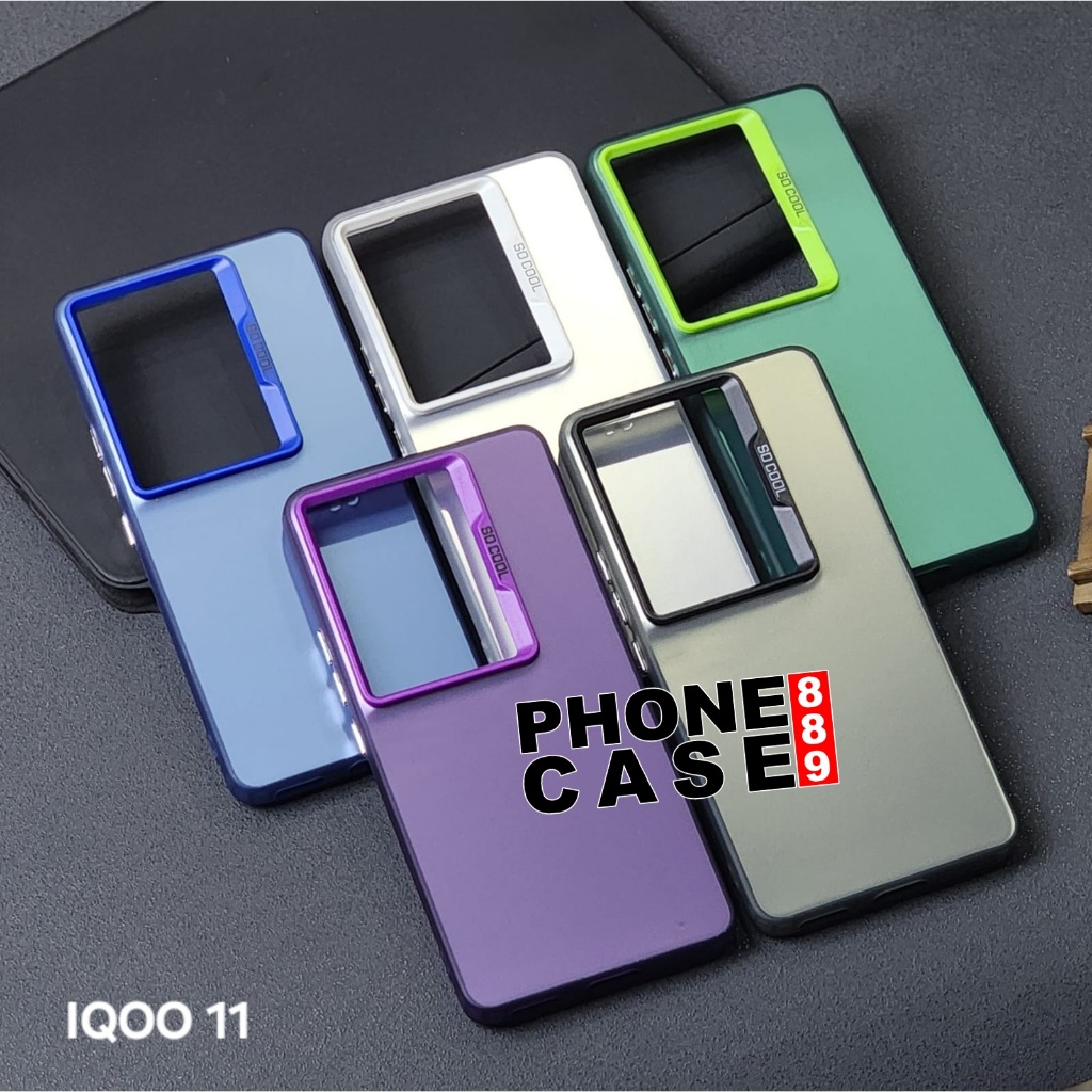 IQOO 11  CASE IMD PLATE HOLOGRAM  CASE SOCOOL IQOO 11