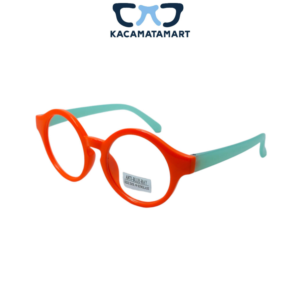 Kacamata Frame Anti Radiasi HP Laptop Komputer untuk  kids Anti Blue Ray - ZS040 Anti Blueray