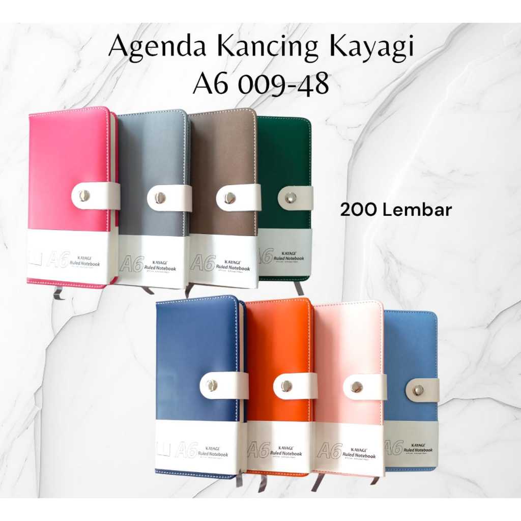 

AGENDA KANCING KAYAGI UKURAN A6