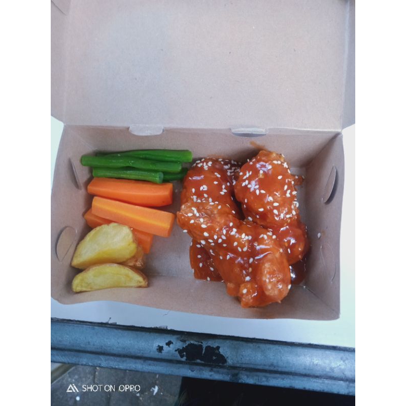 

chiken wings saus barbeque original