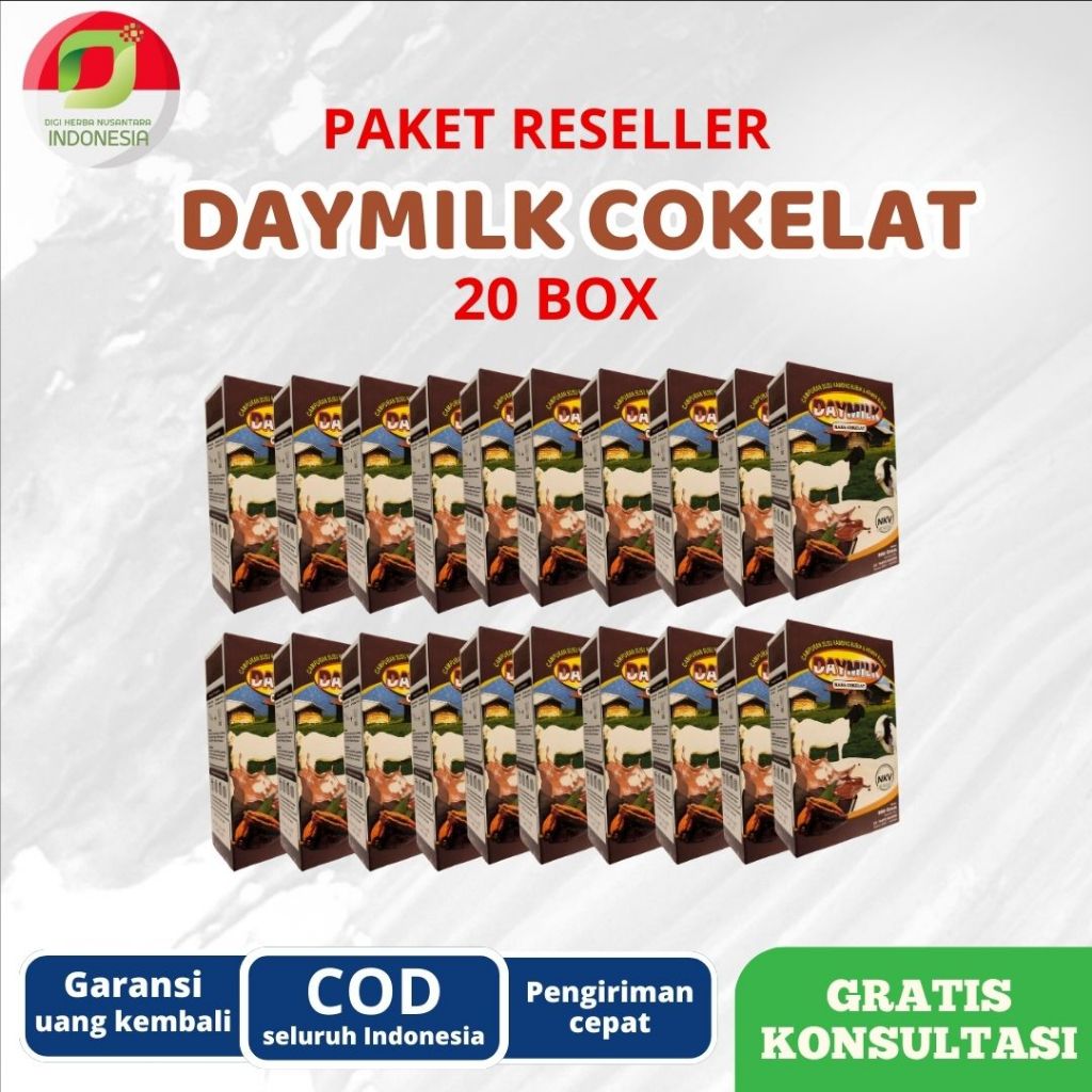 

DAYMILK COKELAT | Susu Kambing Etawa Untuk Atasi Masalah Persendian 20 Box
