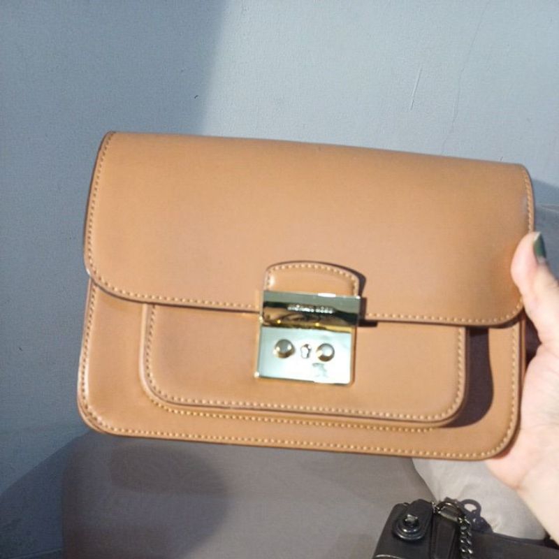 Tas Michael Kors Sloan Coklat Tan MK Bag
