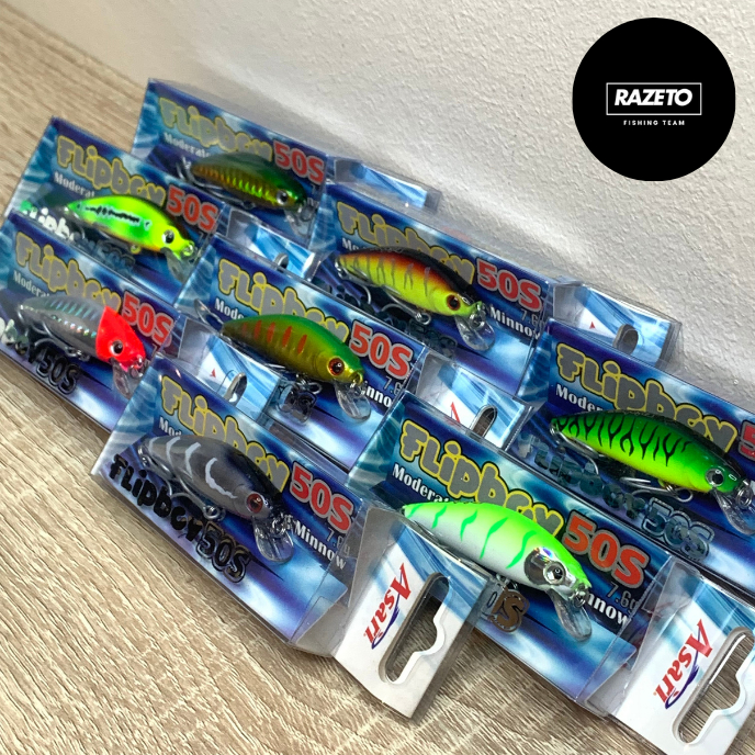 LURE MINNOW FLIPBOY ASARI 50S