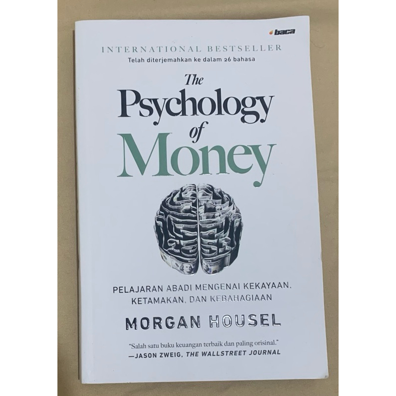 The Psychology of money (preloved)