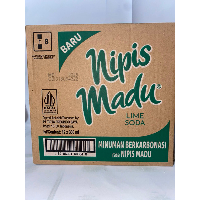 

Nipis Madu 1dus isi 12 botol