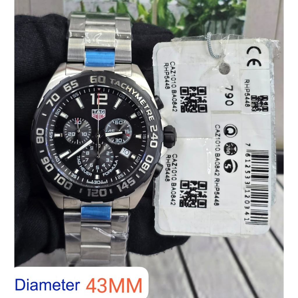 Tag Heuer Formula 1 CAZ1010.BA0842 Chronograph Dial Black Original