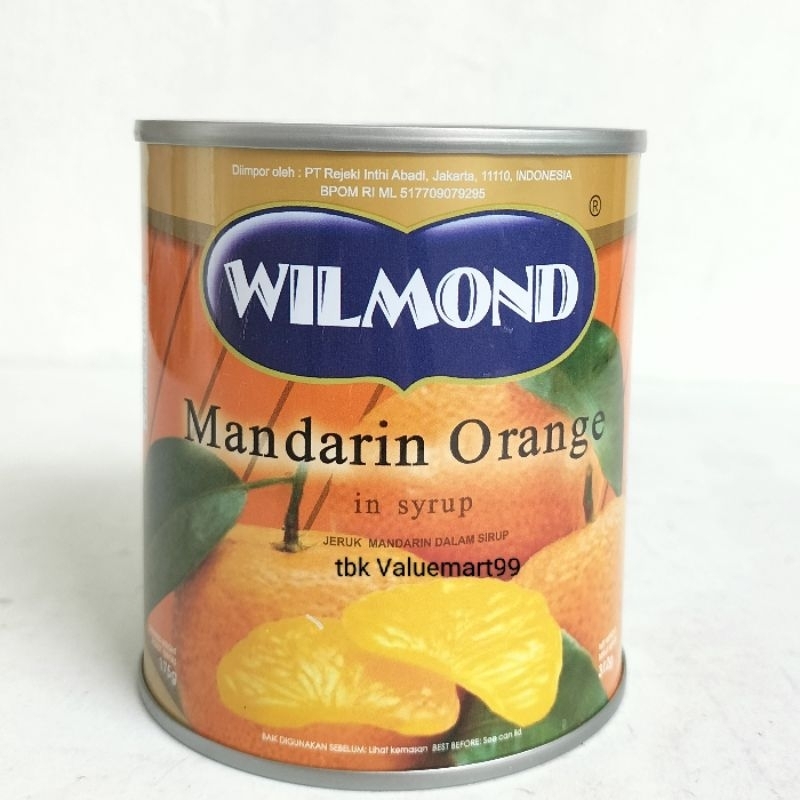 

Wilmond Jeruk Mandarin 312g Buah Kaleng