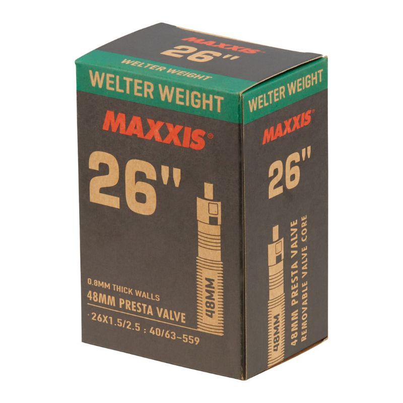Ban Dalam Sepeda Maxxis 26 Welterweight Ukuran 1.50 - 2.50 fv 48mm