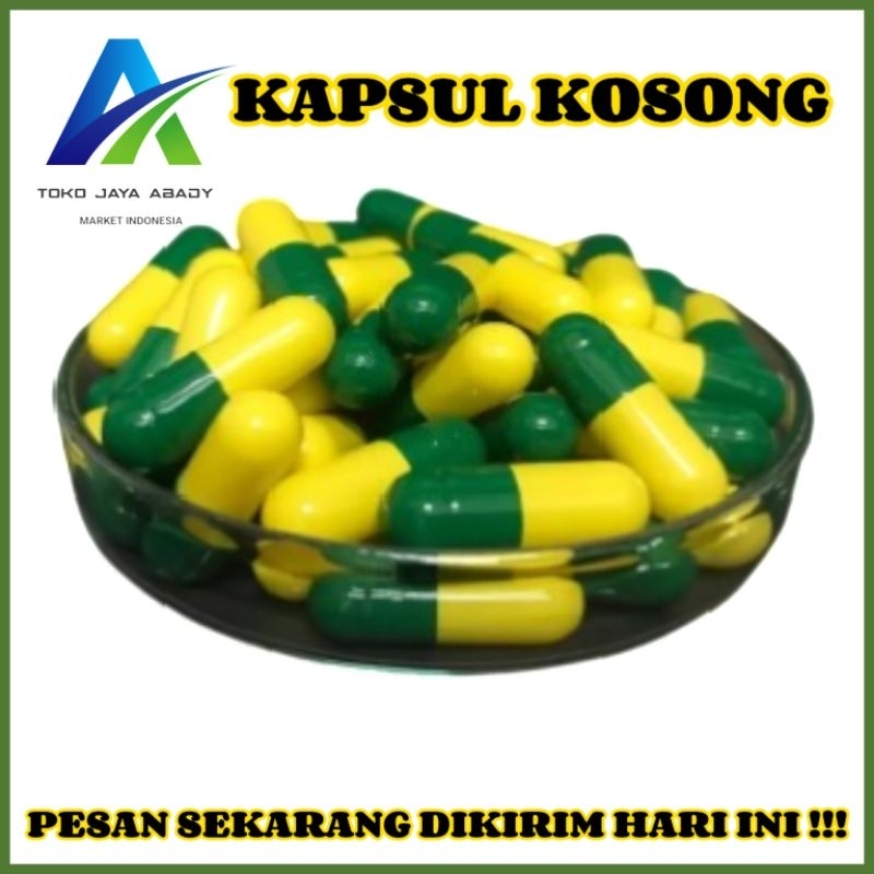 Kapsul Kosong | Cangkang Kapsul Kosong Media Untuk Konsumsi Undur Undur