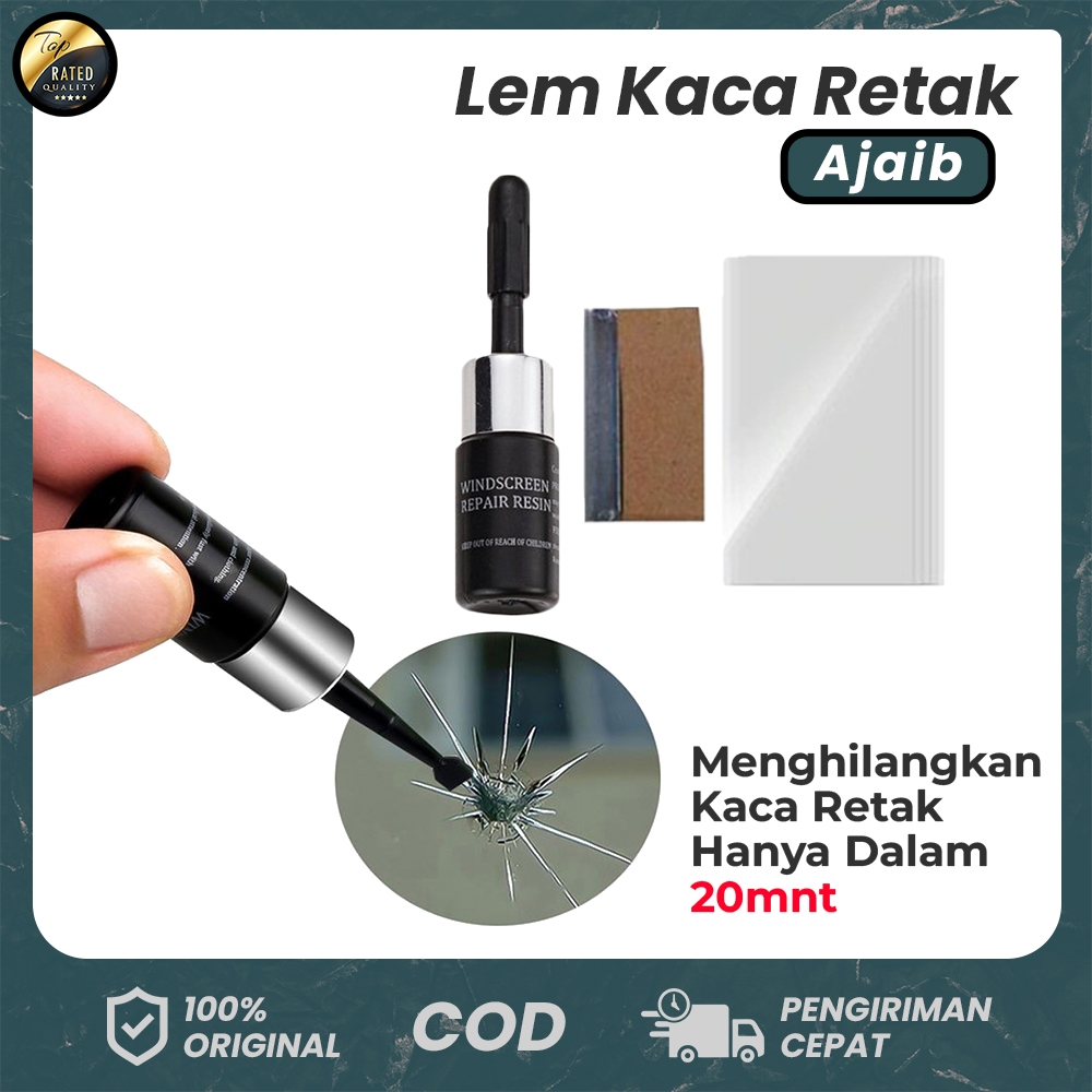 Lem Kaca Mobil Retak Ampuh Super Kuat Serba Guna Terbukti Ampuh Windshield