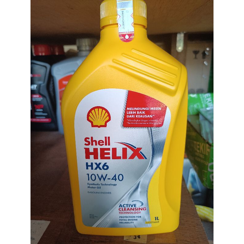 Oli Shell Helix HX6 1 liter 10W-40 Original