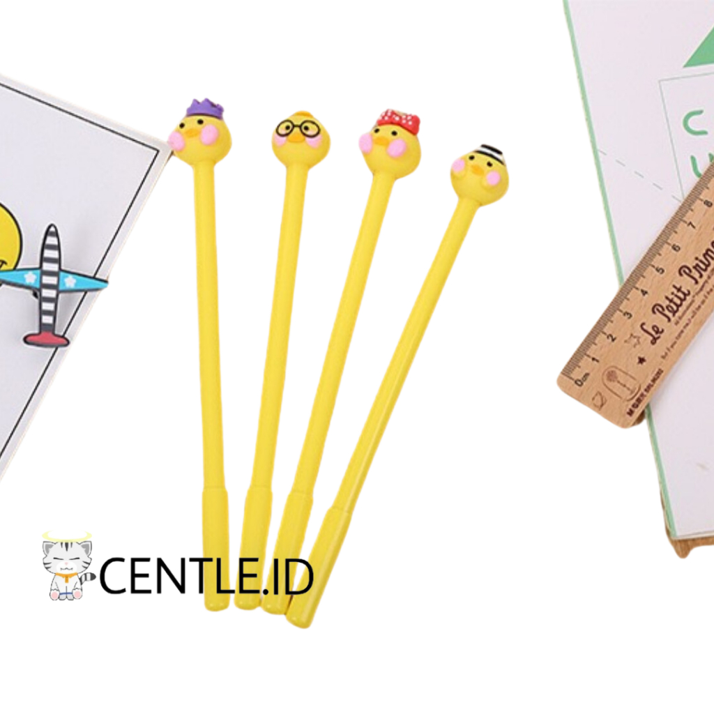 

CENTLE.ID PULPEN GEL BEBEK KUNING LUCU PGK-1441 PENA PEN LUCU ALAT TULIS SEKOLAH IMUT MURAH TERJANGKAU