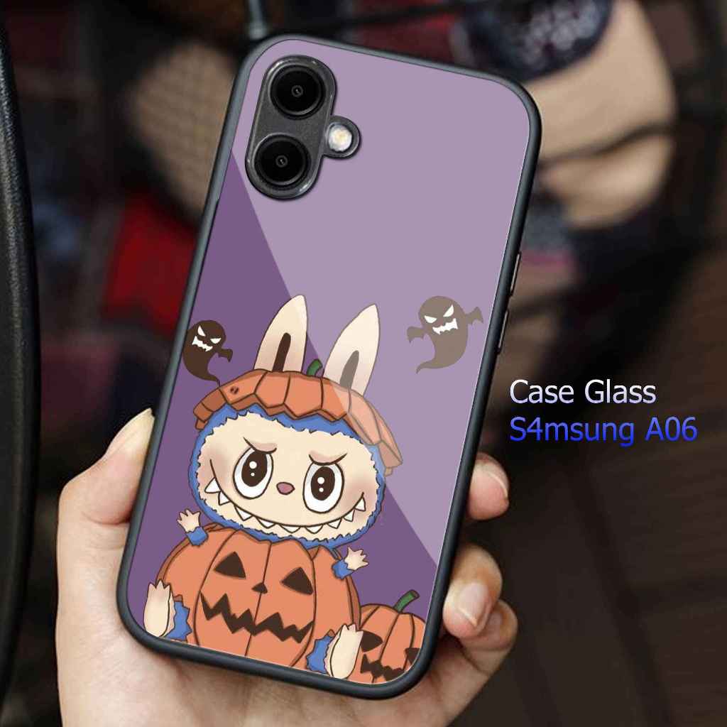 Softcase Glass Kaca Samsung A06- Casing Hp  Samsung A06 - Case Hp Samsung A06 - Softcase  Samsung A0