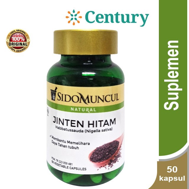 

SIDOMUNCUL JINTEN HITAM HABBATUSSAUDA 50`S / VITAMIN & SUPLEMEN / MULTIVITAMIN