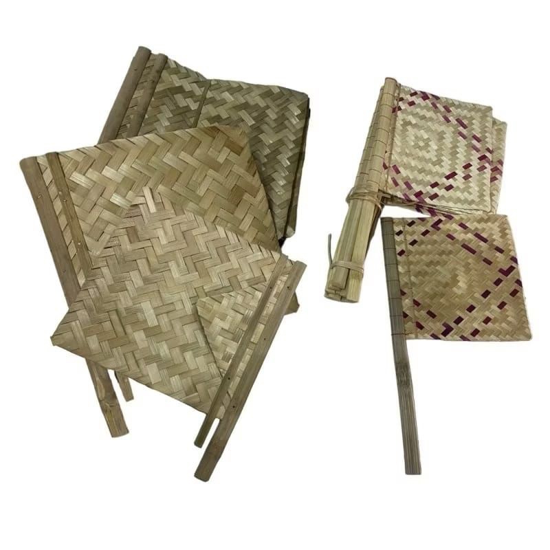 KIPAS SATE / KIPAS ANYAM / KIPAS SATE BAMBU HALUS / KIPAS PENGRAJIN