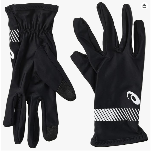 Sarung Tangan Olahraga Lari Asics sz LARGE Running Gloves Original 3013A616.009 ORIGINAL