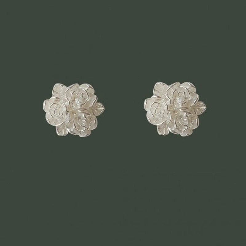 FNCXGE 925 Sterling Silver Jewelry Anting Titanium Wanita Anti Karat Dan Anti Luntur Asli Dewasa Pan