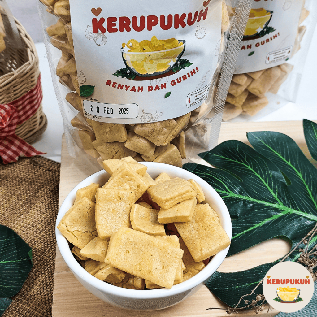 

KERUPUK TAHU KOTAK PETAK | KERUPUK RAMBAK TAHU untuk sate padang | KERUPUKUH
