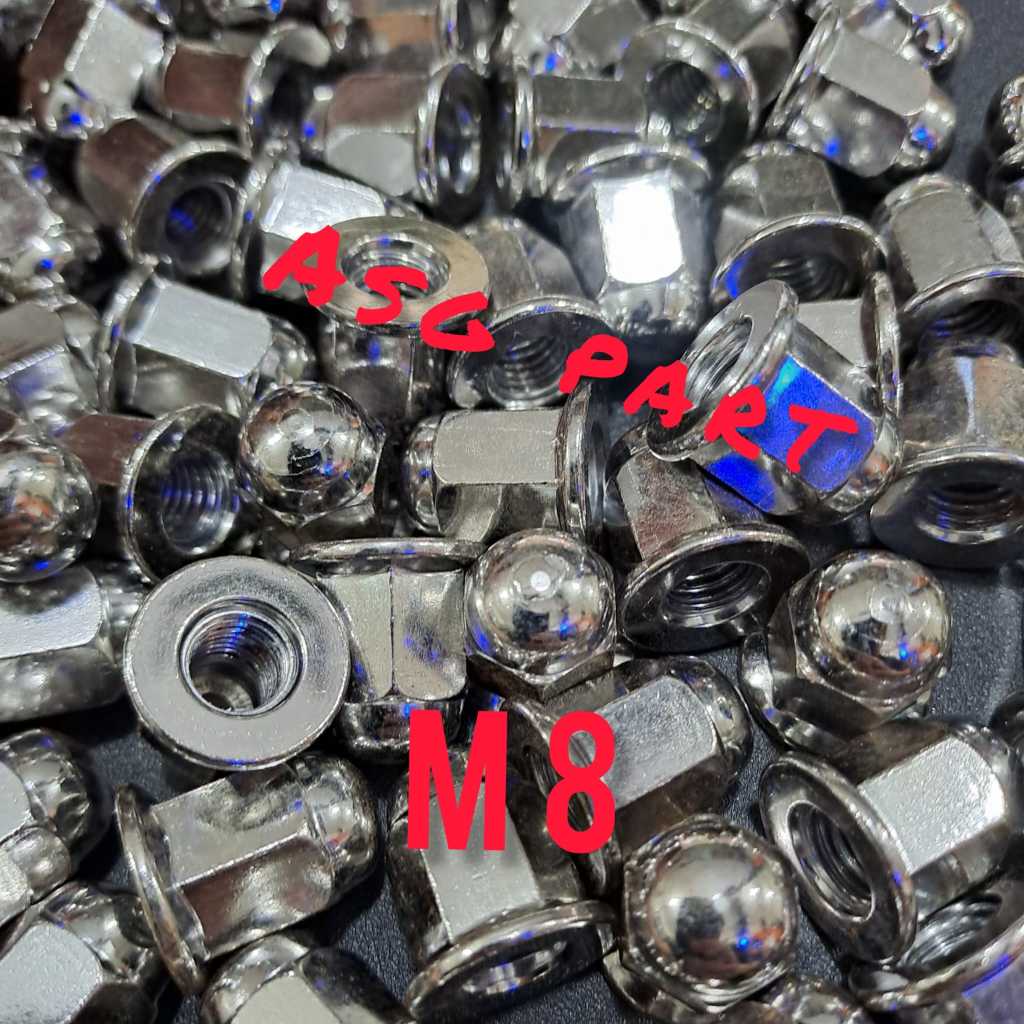 Mur Knalpot Topi M8 Baut 12
