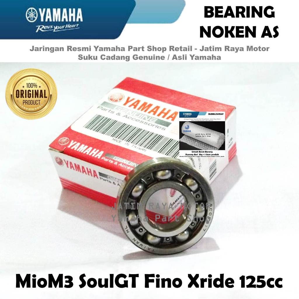 Bering Bearing Laher Noken As MioM3 Mio M3 SoulGT Fino Xride 125 Asli Original Yamaha Surabaya