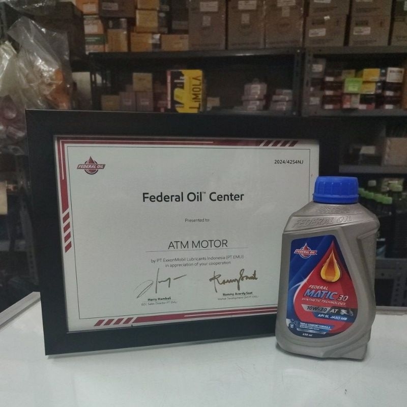 Oli federal matic 10w-30 0.65 ml