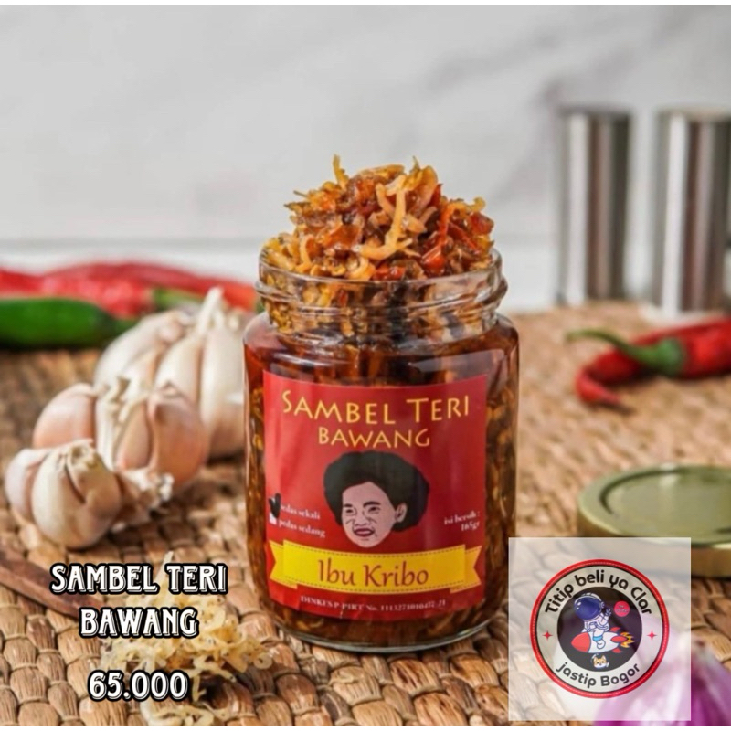 

Sambel Teri Bawang Ibu Kribo