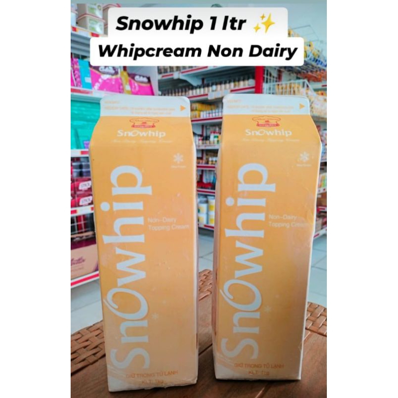 

Snowhip Whipcream 1liter (1pcs)