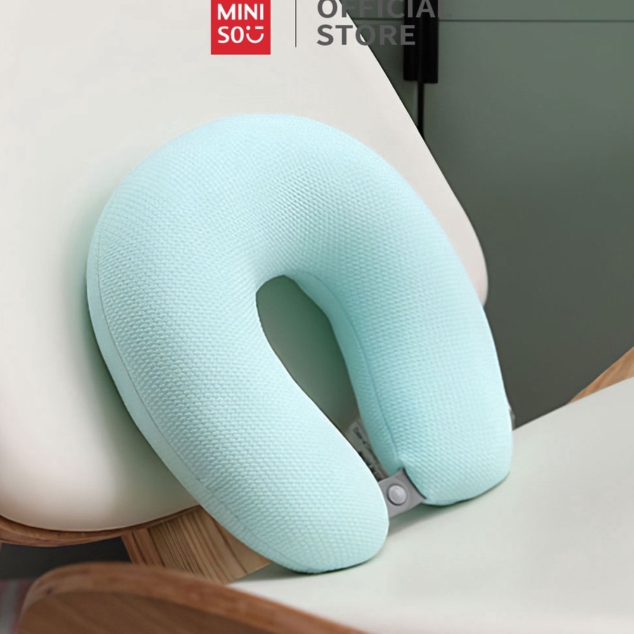 GROSIR MINISO Bantal Leher Travel Ushape bantal leher dewasa Tidur Siang Bantal Mewah Travel Neck Pi