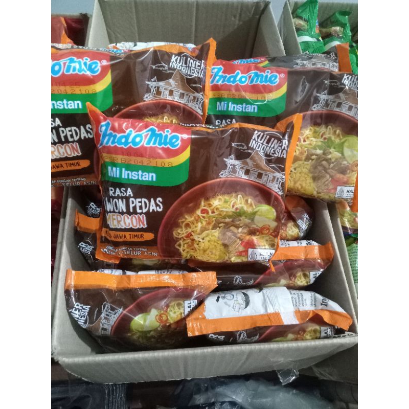 

Indomie Rawon Pedas Mercon 75gr (5pcs)