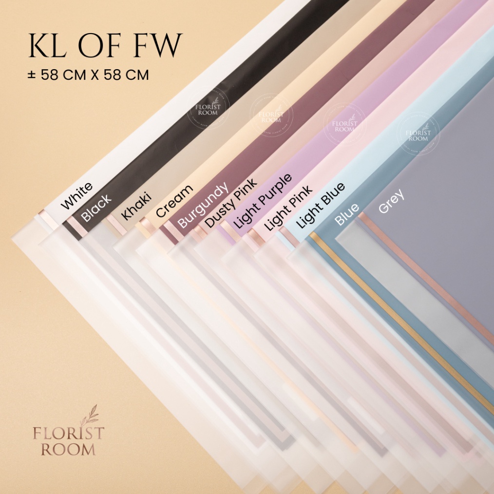 

2 Lembar KL of FW Wrapping Bunga