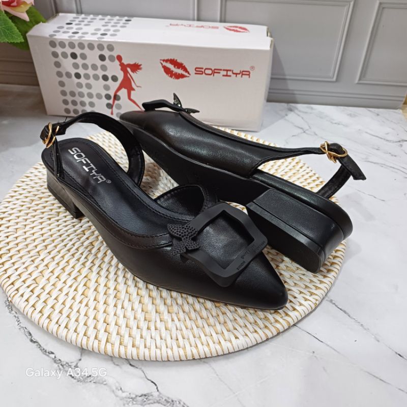 8199-2 sepatu heels tali belakang import.wanita sofiya
