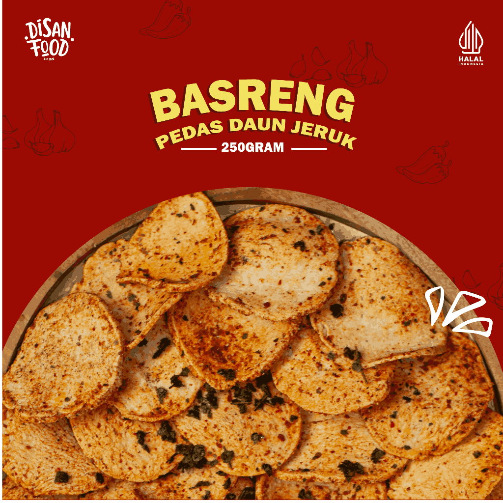 

DisanKu Keripik Basreng Pedas Daun Jeruk 250g